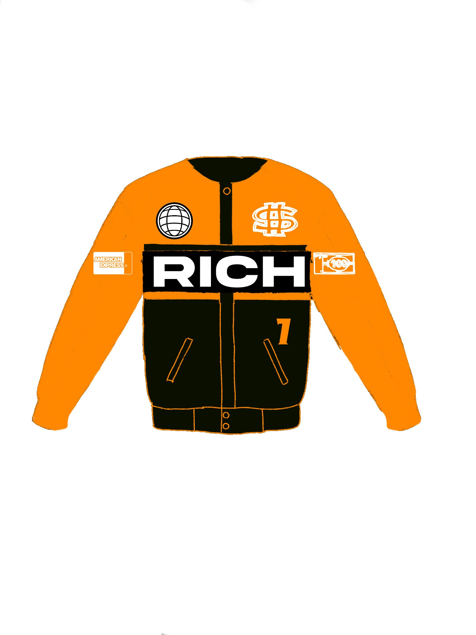 RD LEATHER RACING JACKET