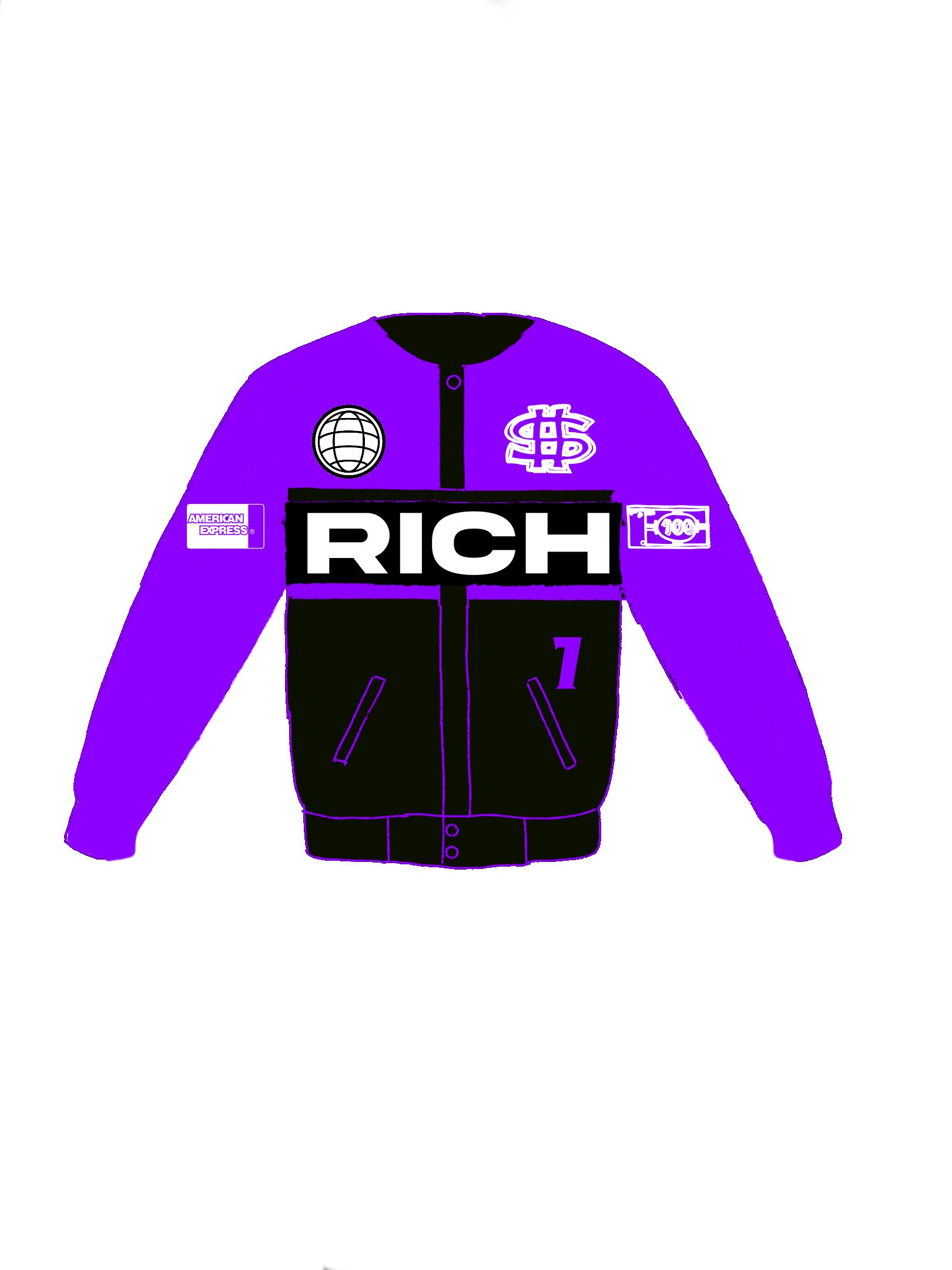 RD LEATHER RACING JACKET