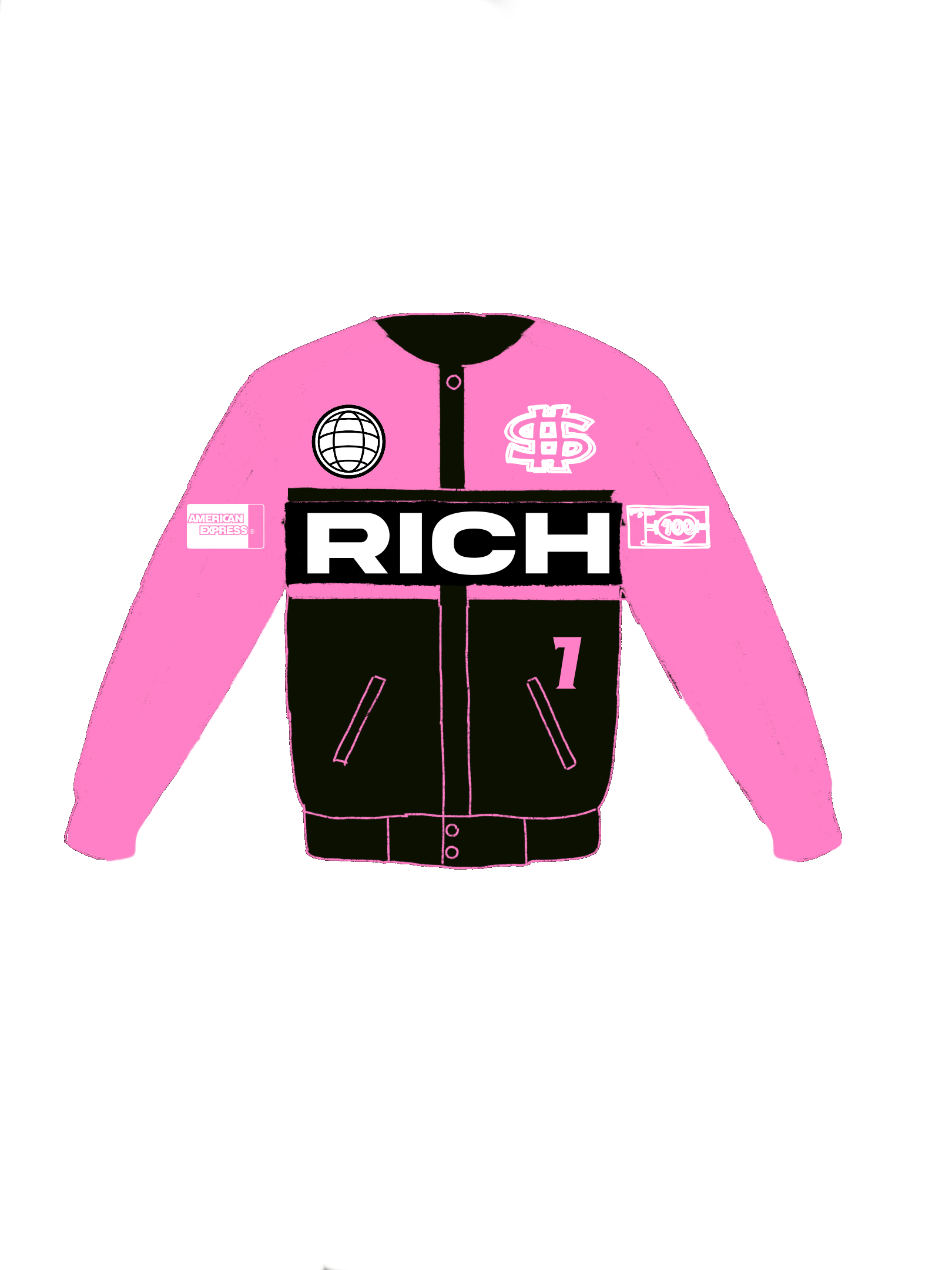 RD LEATHER RACING JACKET