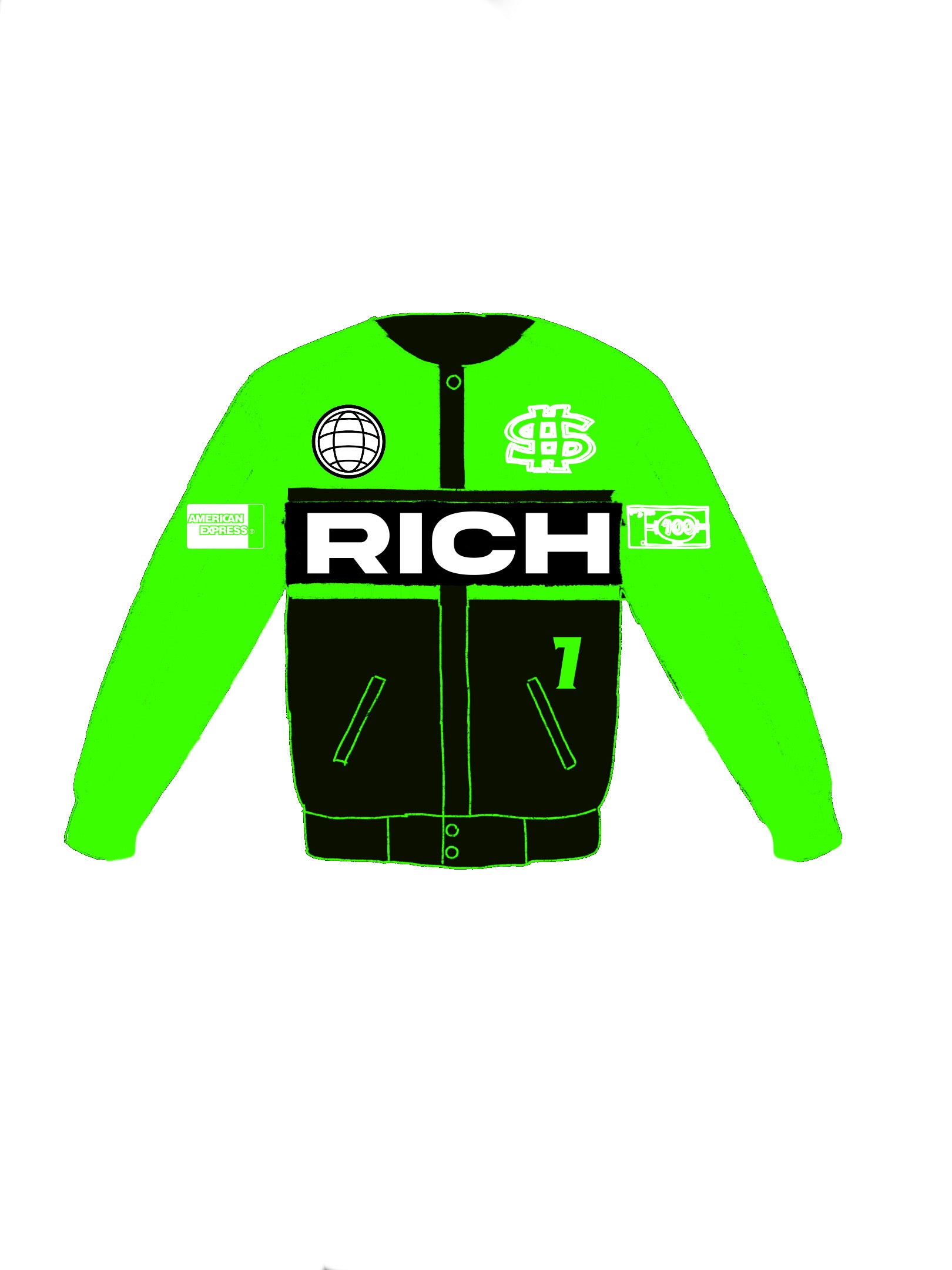 RD LEATHER RACING JACKET
