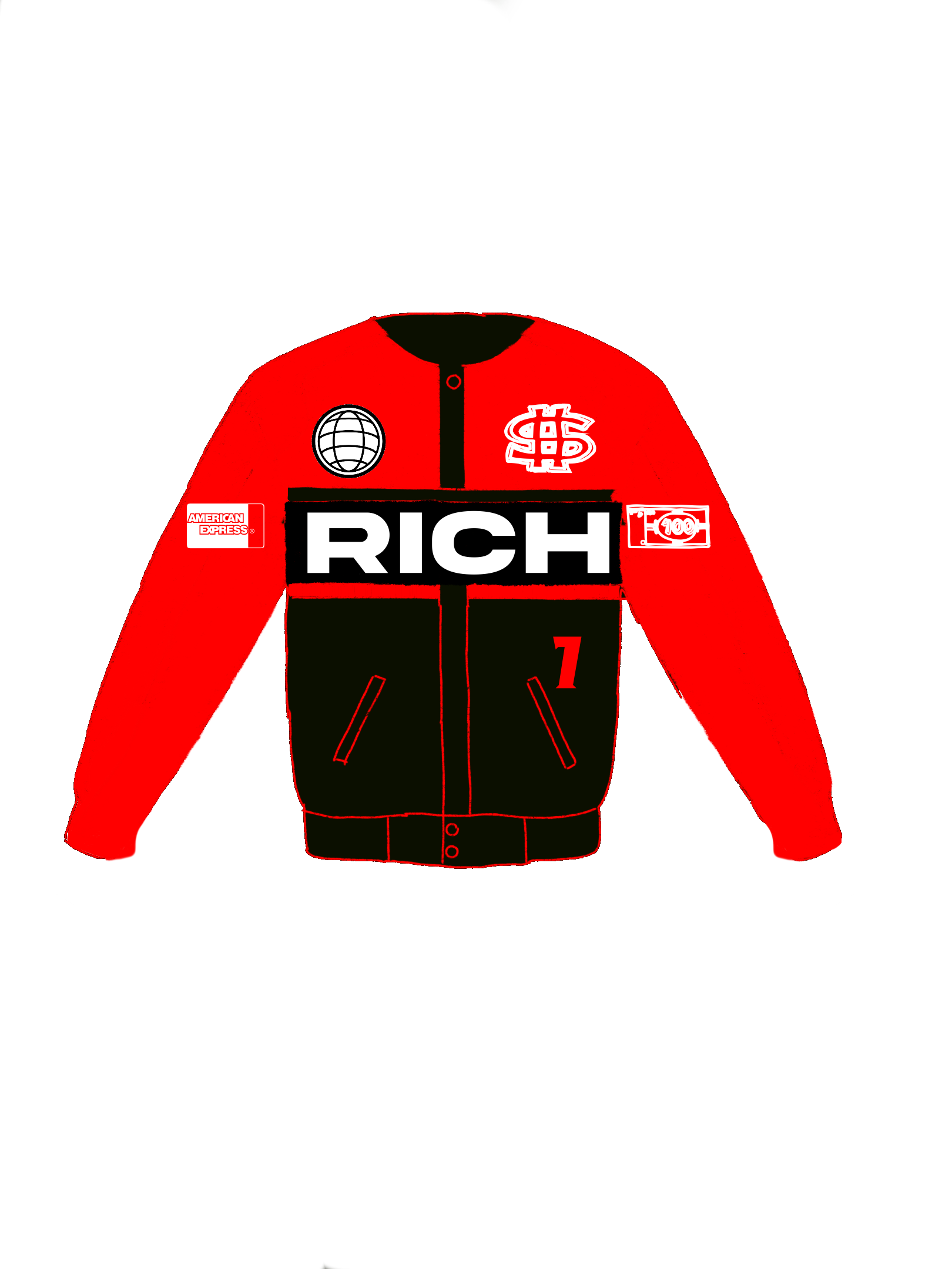 RD LEATHER RACING JACKET