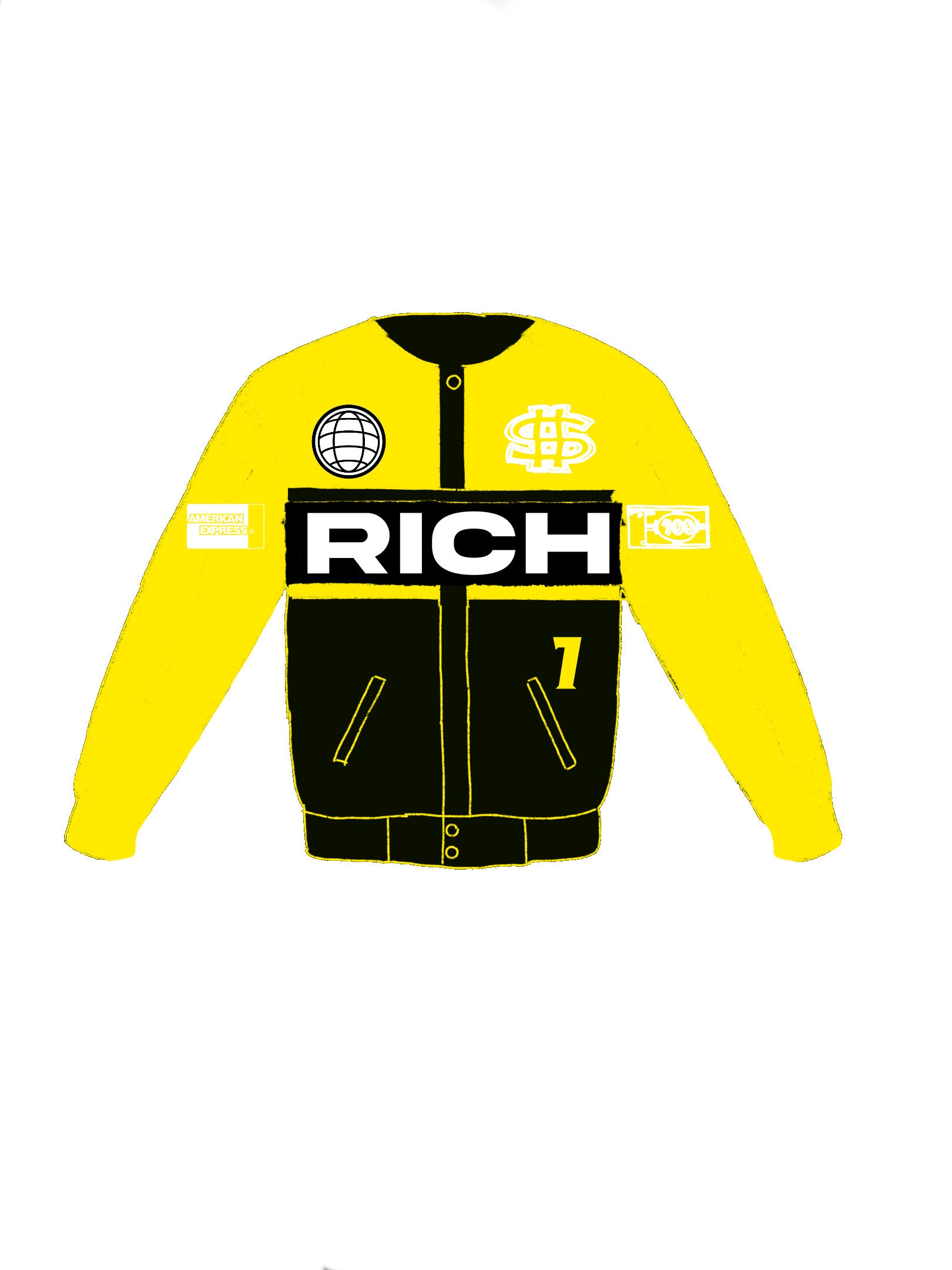 RD LEATHER RACING JACKET